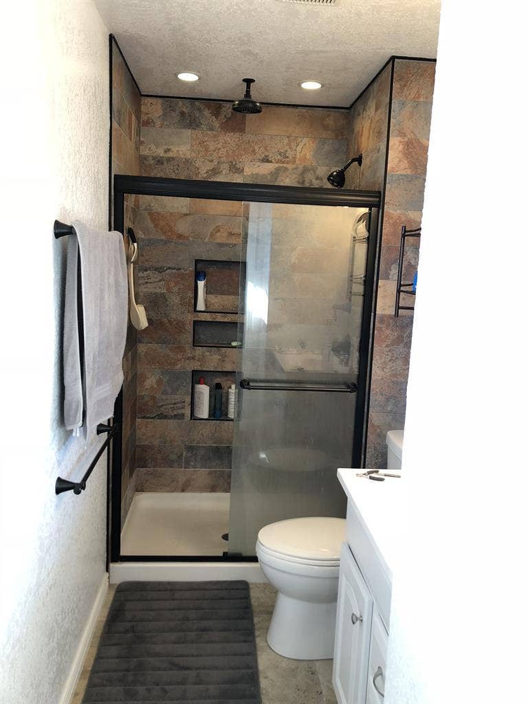 Master bedroom with private bath