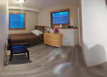 Room for rent in walkout basement
