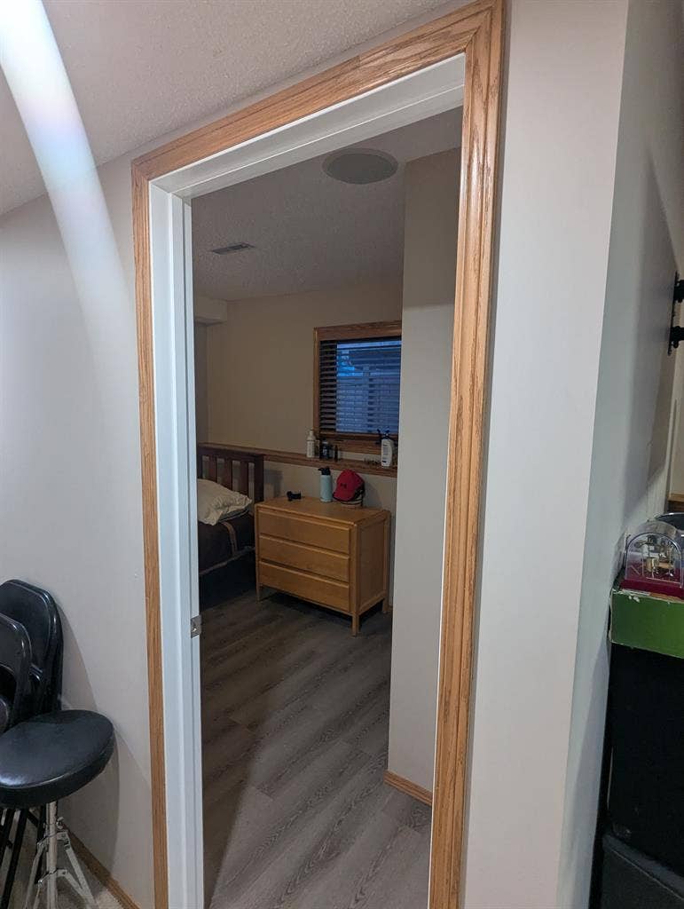 Room for rent in walkout basement
