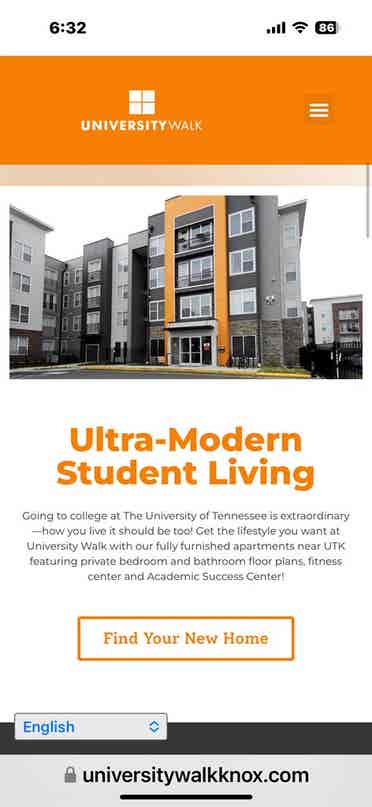 University Walk B No Roomates