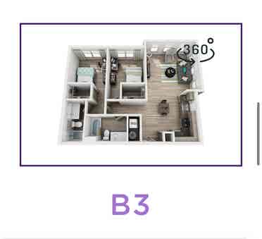 Offering a 2 room ( no roommate) 