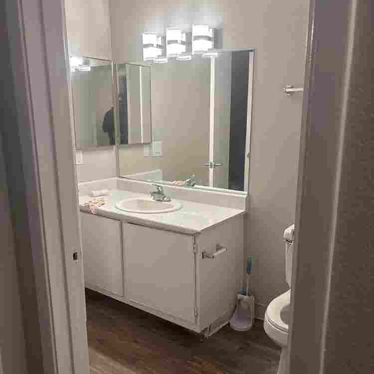 Two available rooms with shared restroom