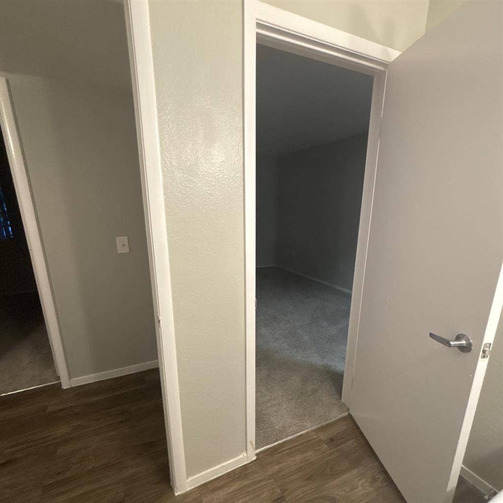 Two available rooms with shared restroom