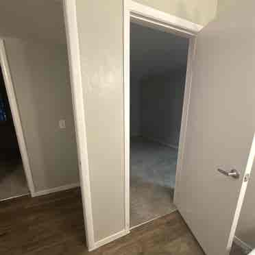 Two available rooms with shared restroom