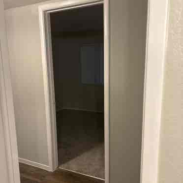 Two available rooms with shared restroom