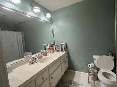 Private bedroom and private bath