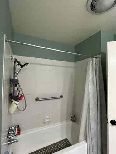 Private bedroom and private bath