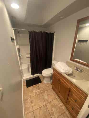 Private bedroom & bathroom