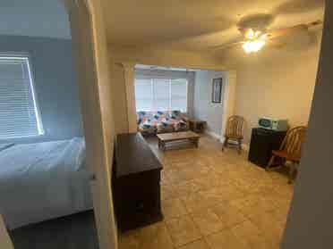 Private bedroom & bathroom