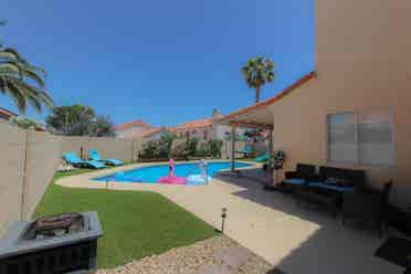 Furnished Room with Pool view