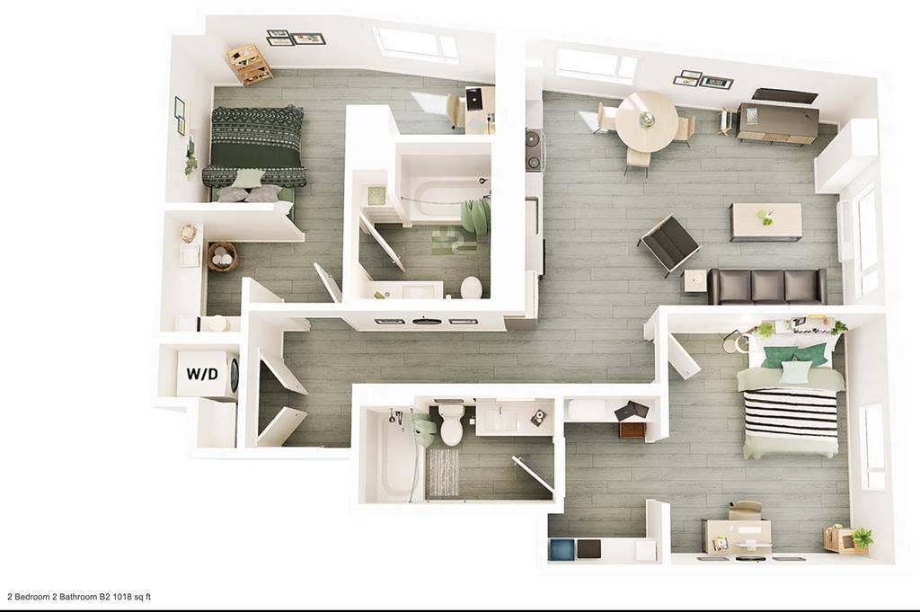 Union on Broadway | Spacious 2BR