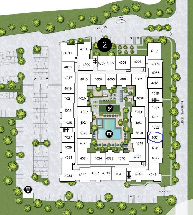 Apartment in a modern community