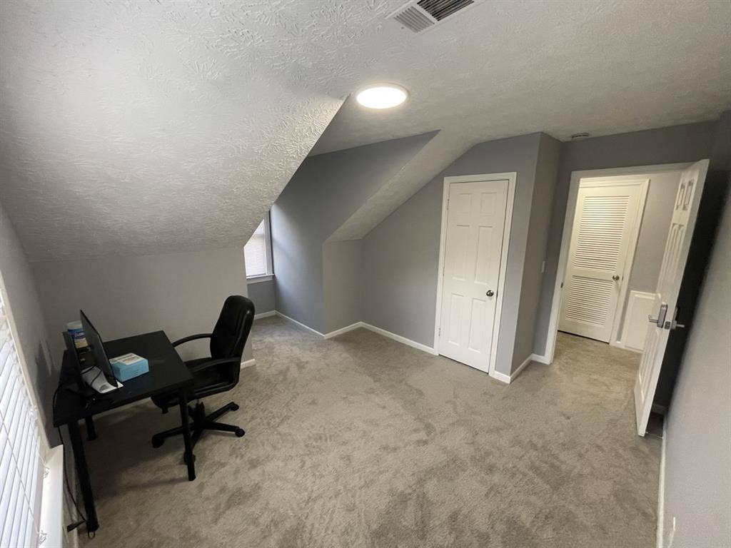 Quite room with private bathroom
