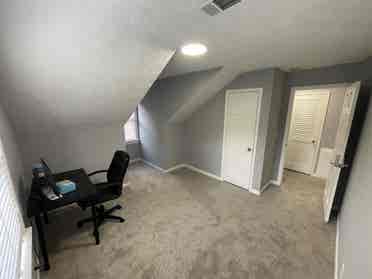 Quite room with private bathroom