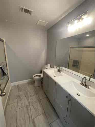 Quite room with private bathroom