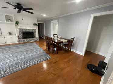 Quite room with private bathroom