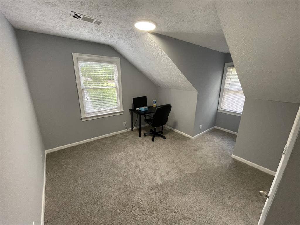 Quite room with private bathroom