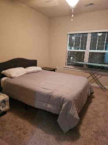 A huge bedroom with your own bathr