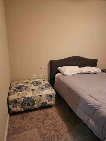 A huge bedroom with your own bathr