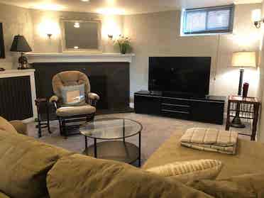 Room for rent. Shared Basement Apt