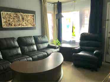 Furnished private bath and parking