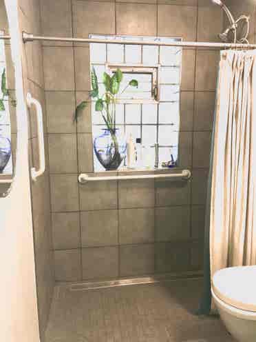 Furnished private bath and parking