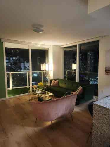 Master bedroom in a 3-bedroom apt!
