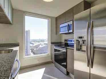 Master bedroom in a 3-bedroom apt!