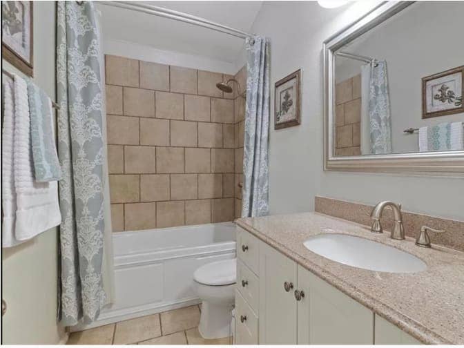 Private room with shared bath