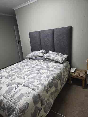 Room with double bed