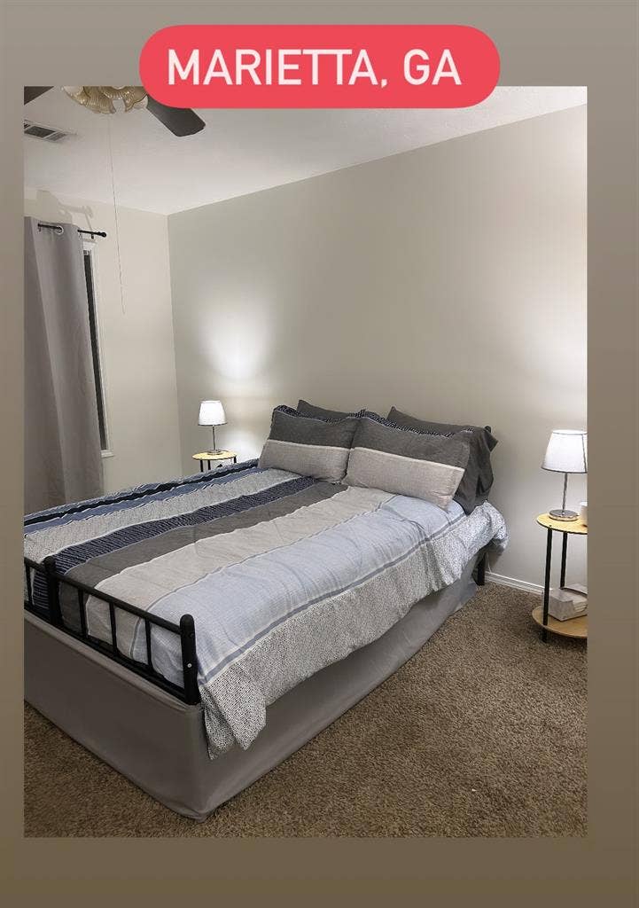 Fully furnished in Marietta 🔑