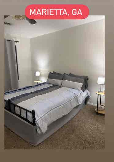 Fully furnished in Marietta 🔑