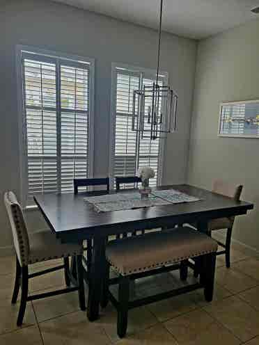 Private bedroom and bathroomm
