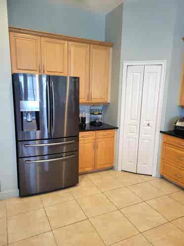 Private bedroom and bathroomm