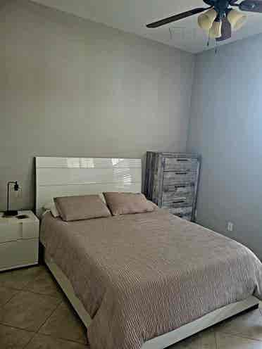 Private bedroom and bathroomm