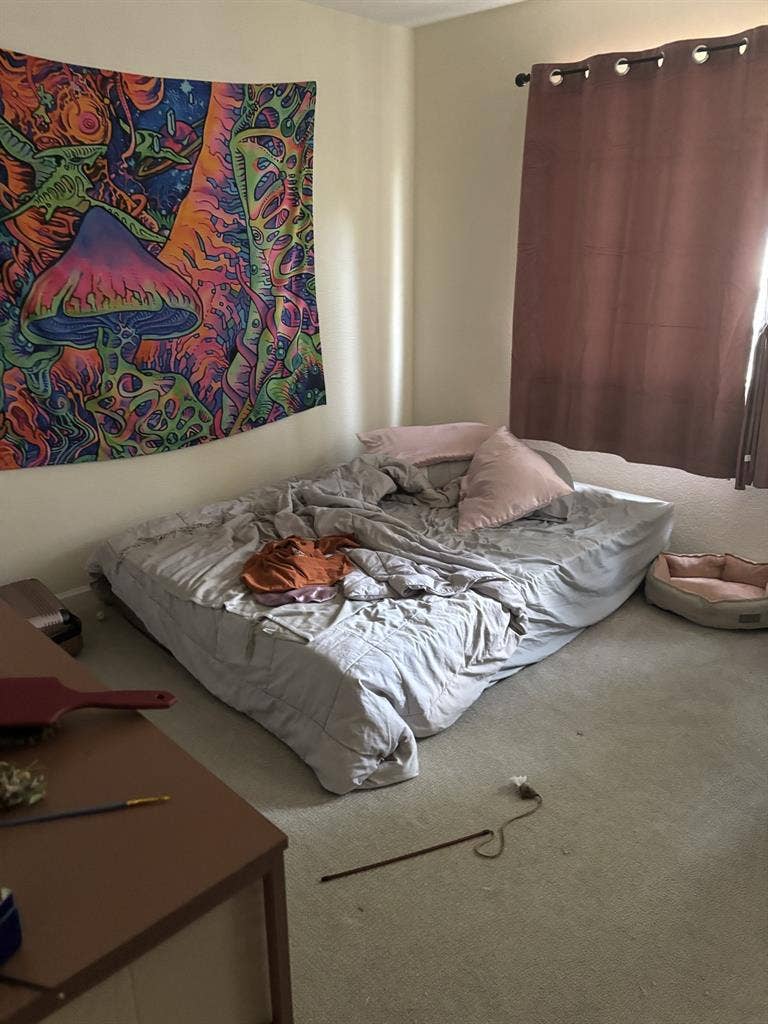 One room in 2 story townhouse!