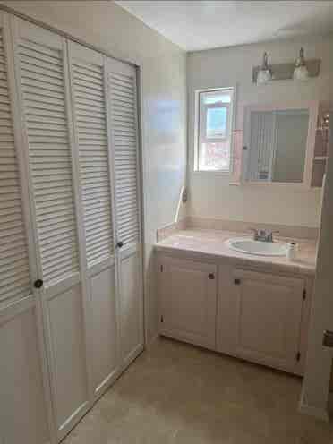 Master bedroom /private bathroom