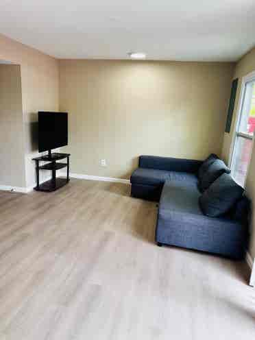Spacious fully furnished basement