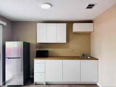 Spacious fully furnished basement