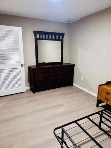 Spacious fully furnished basement
