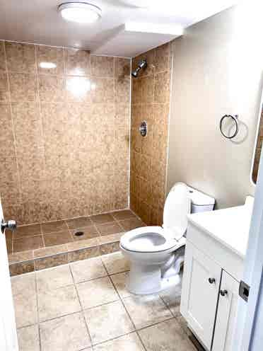 Spacious fully furnished basement