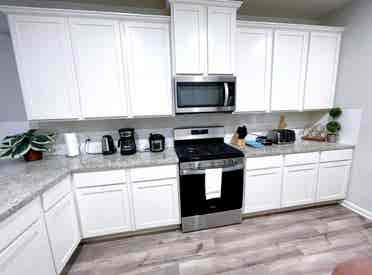 fully furnished Suite full bathroom