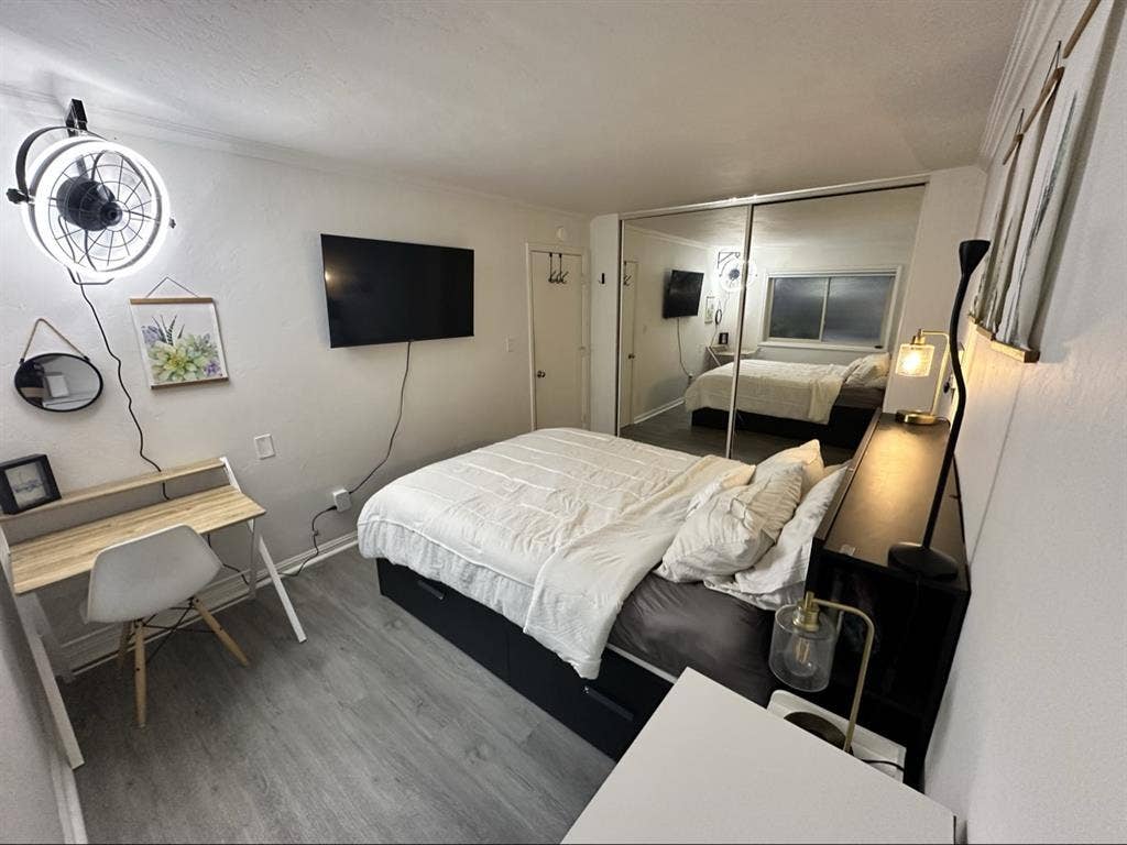 Spacious private Room and Bath