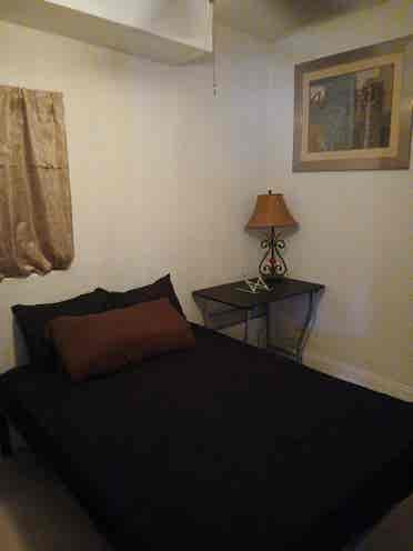 Room available with shared bathroom