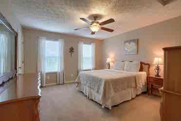 4 bedroom home with fenced in yard