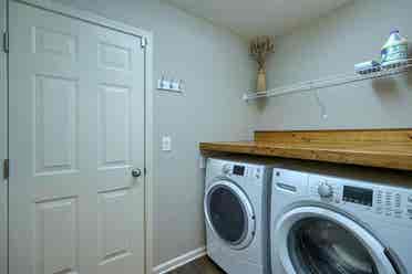 4 bedroom home with fenced in yard