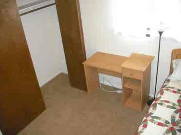 Furnished room for rent.