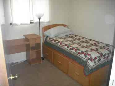 Furnished room for rent.