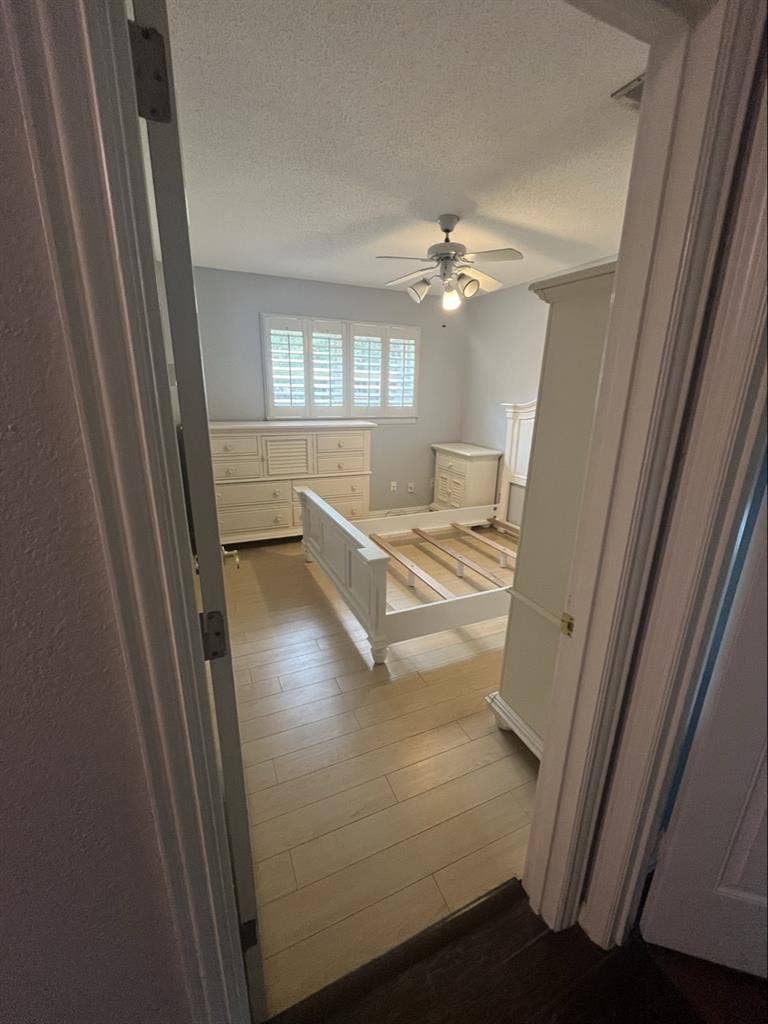 Furnished room with private office.