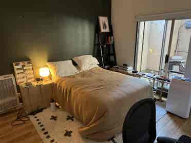 Furnished room, private bath & roof